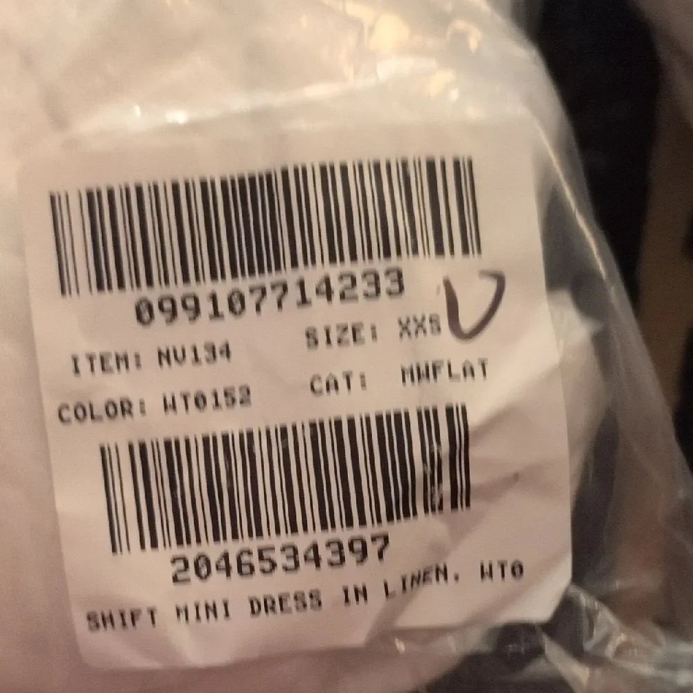 NWT Madewell Linen Dress White Shift Mini With pockets Size XXS - Picture 10 of 13